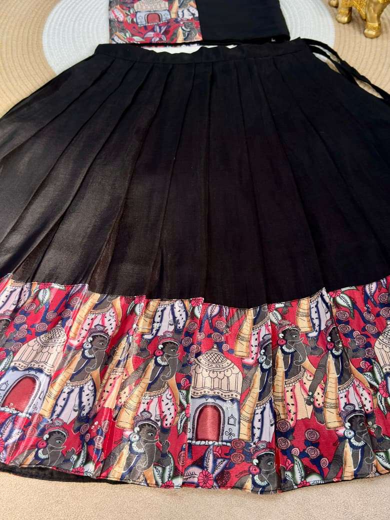 Ganesha Heritage Kids wear Premium Silk fabric Lehenga choli reseller in surat
